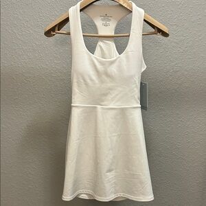 NWT ANTONIO MELANI White Sleeveless Dress